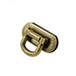 Oval Flip Lock Antique Brass sewing and quilting product