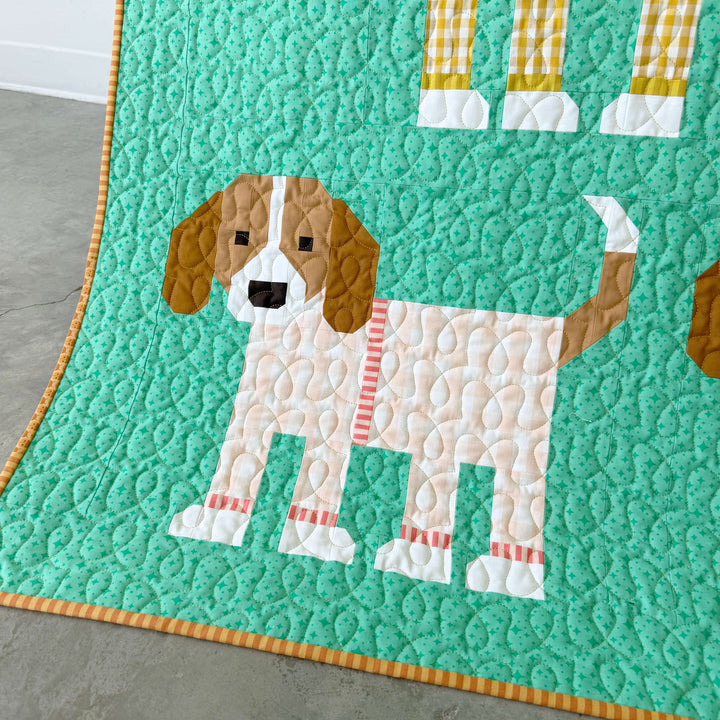 Pups in Pajamas Pattern – project example 1