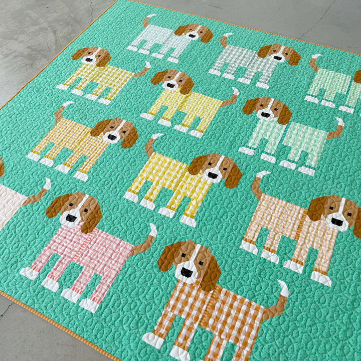 Pups in Pajamas Pattern – project example 3
