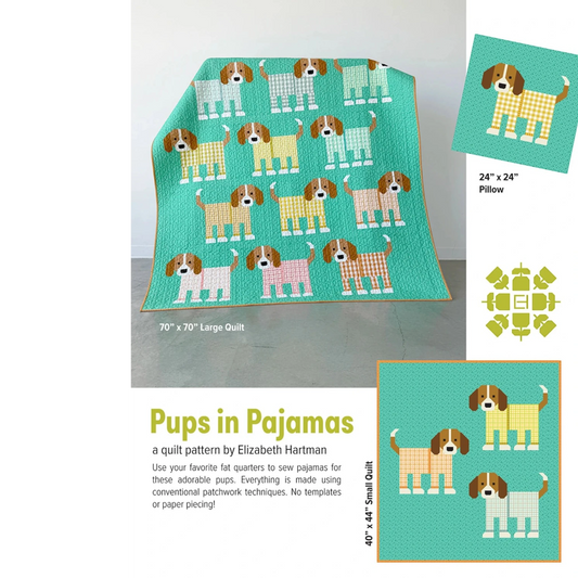 Pups in Pajamas Pattern