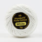 WonderFil Eleganza 8wt Solid 100 WHITE