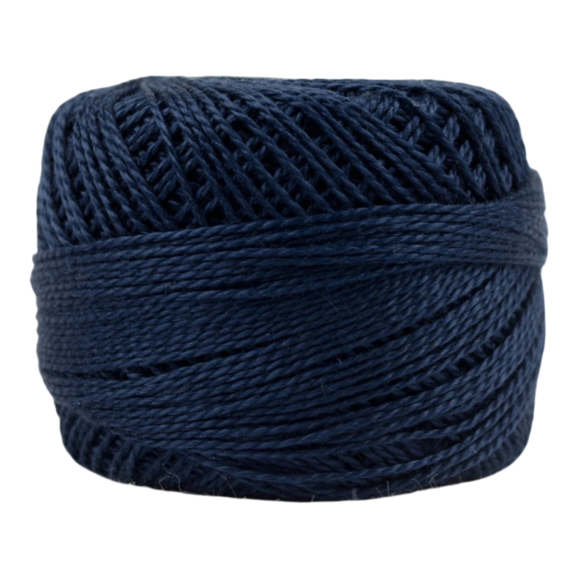 Eleganza 8wt 5-Gram Solid Perle Cotton Ball 42yd Indigo