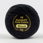 WonderFil Eleganza 8wt Solid 200 BLACK