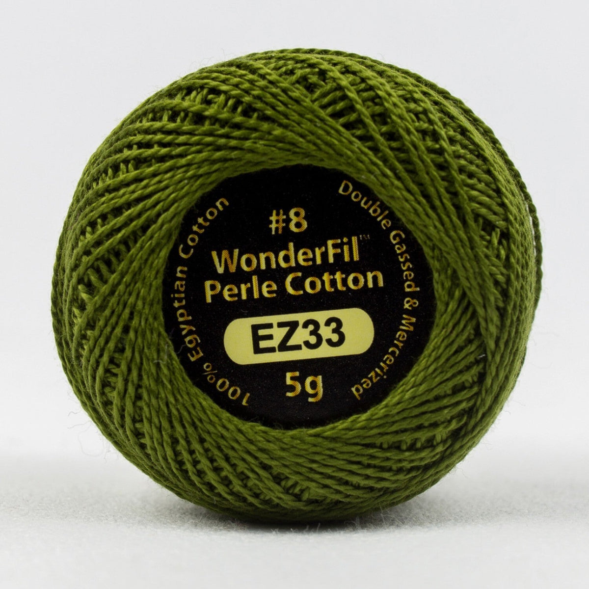 WonderFil Eleganza 8wt Solid 33 Lazy Lizard