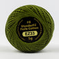 Eleganza 8wt Solid Perle Cotton Ball - Lazy Lizard for embroidery, stitching and decorative needlework