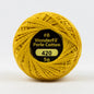 Eleganza 8wt Solid Perle Cotton Ball - OLD GOLD for embroidery, stitching and decorative needlework