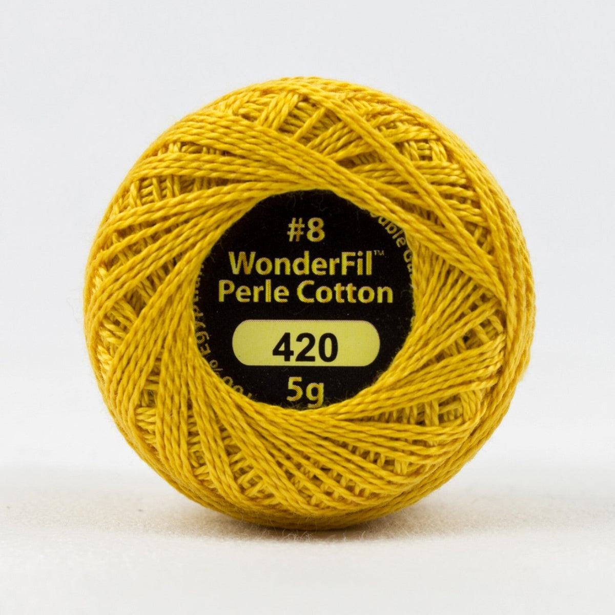 WonderFil Eleganza 8wt Solid 420 OLD GOLD