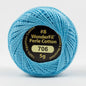 WonderFil Eleganza 8wt Solid 706 MAYA BLUE