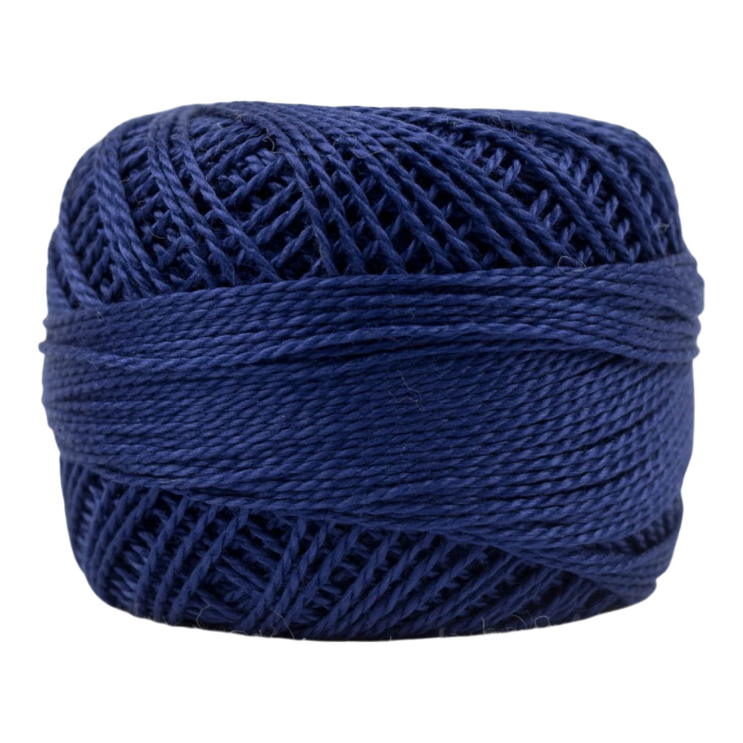 Eleganza 8wt 5-Gram Solid Perle Cotton Ball 42yd Persian Indigo