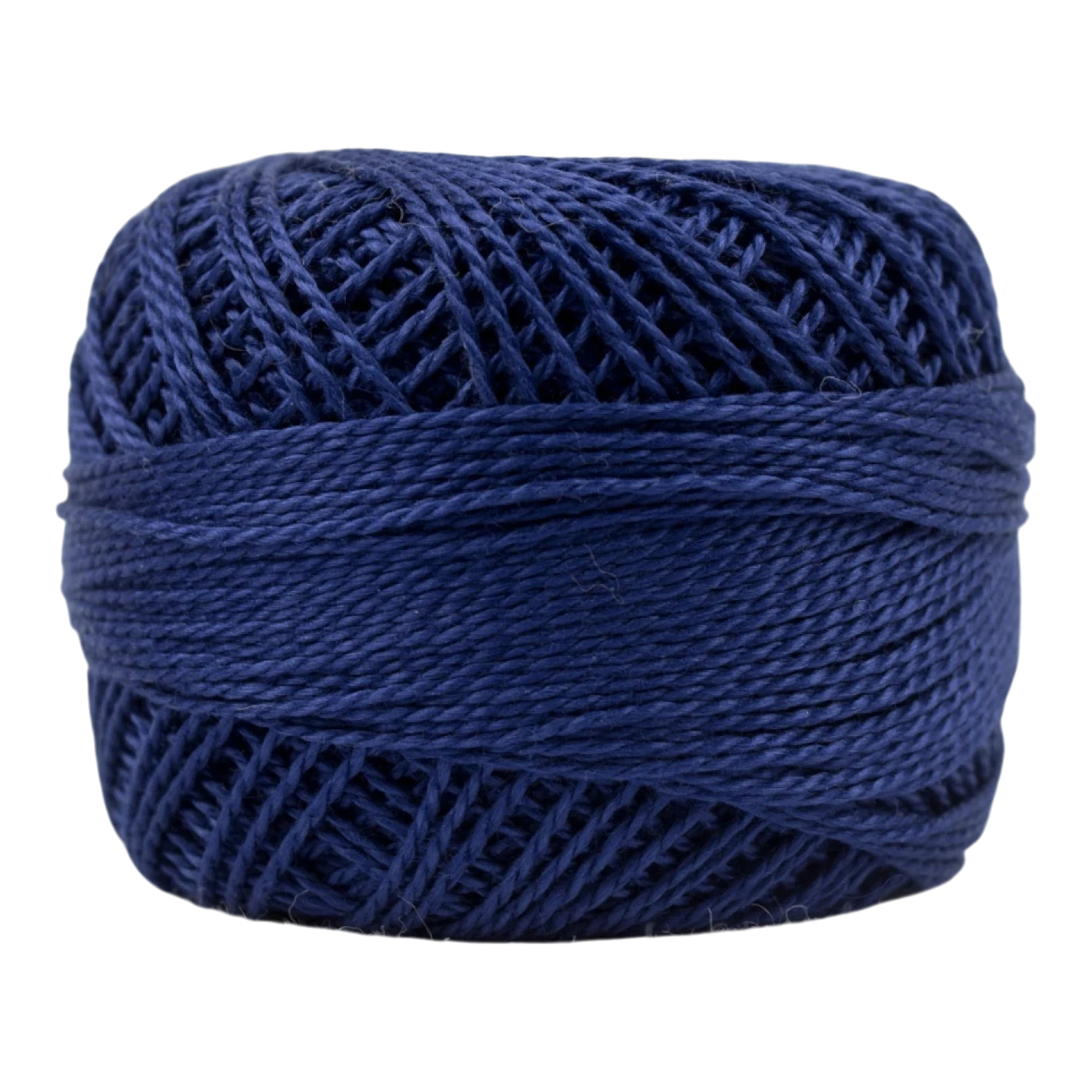 Eleganza 8wt 5-Gram Solid Perle Cotton Ball 42yd Persian Indigo