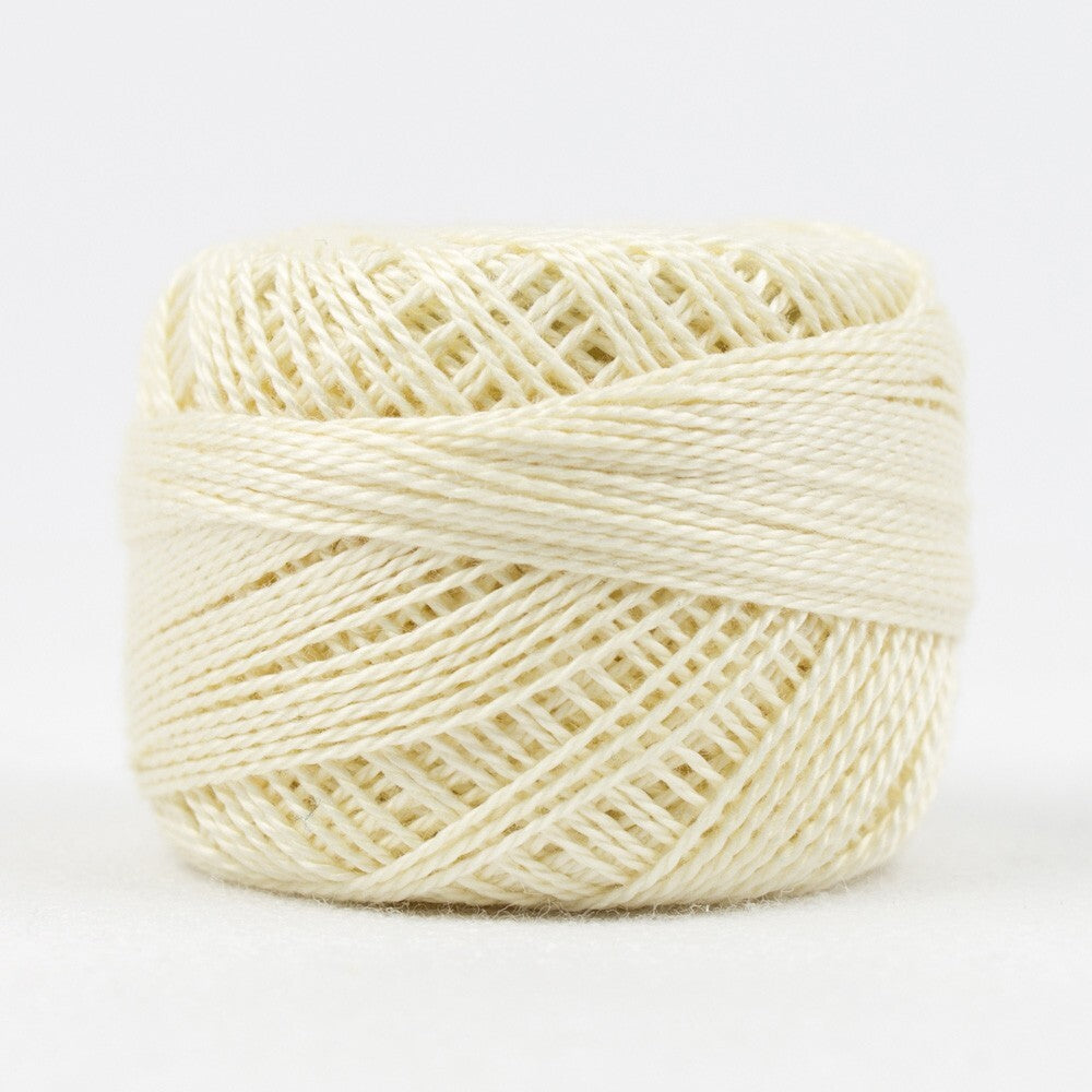 Eleganza 8wt Solid Perle Cotton Ball for embroidery, stitching and decorative needlework