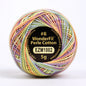 WonderFil Eleganza 8wt Variegated 1002 TROPICAL GARDEN