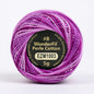 Eleganza 8wt Variegated Perle Cotton Ball - FUCHSIA for embroidery, stitching and decorative needlework