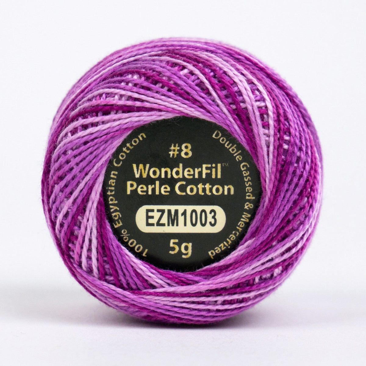 WonderFil Eleganza 8wt Variegated 1003 FUCHSIA