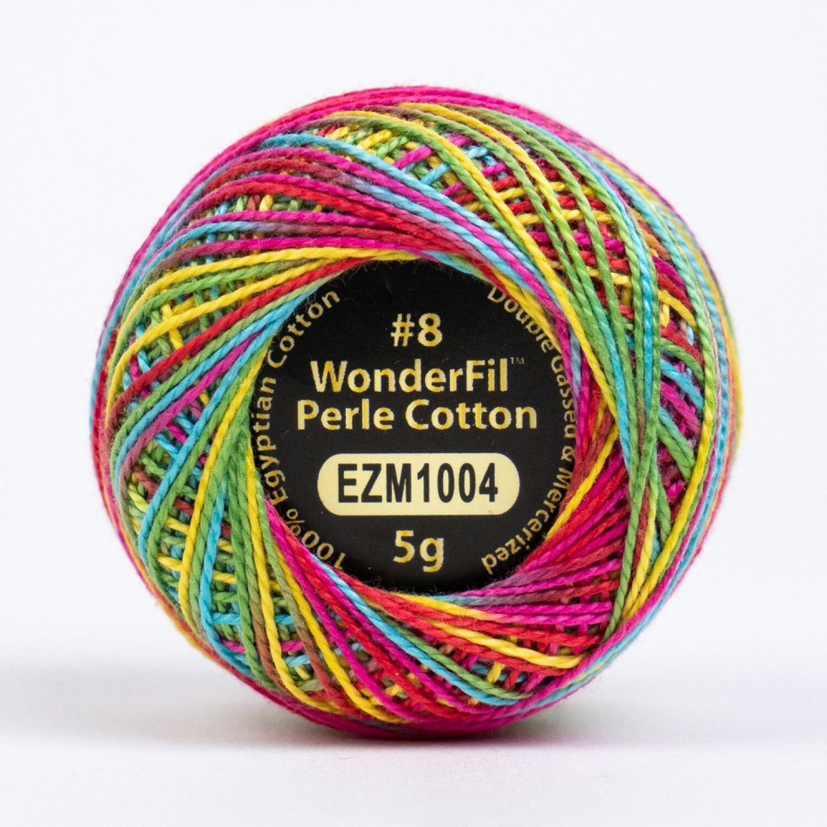 WonderFil Eleganza 8wt Variegated 1004 BOUNCY CASTLE