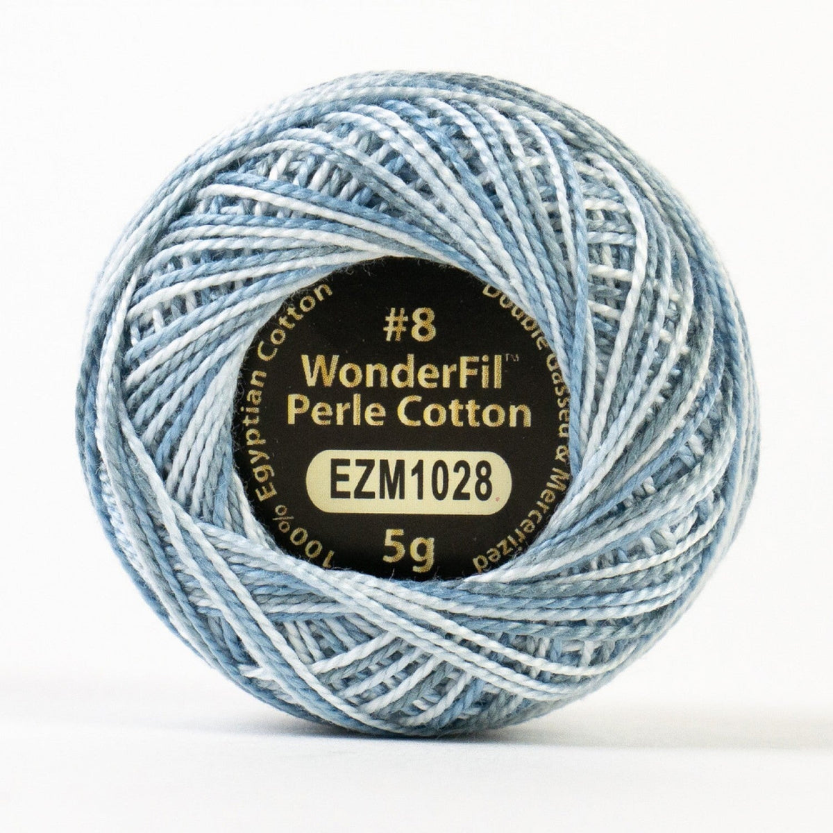 WonderFil Eleganza 8wt Variegated 1028 ARCTIC WIND