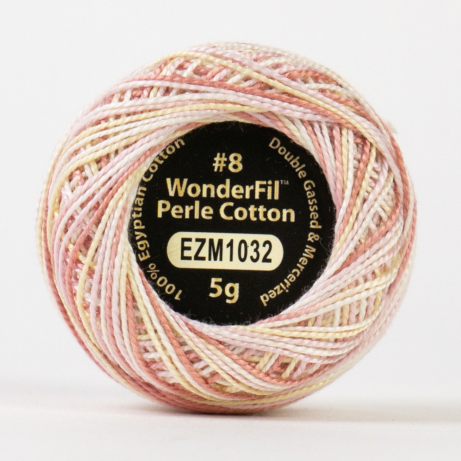 Eleganza 8wt Variegated Perle Cotton Ball - DOLLHOUSE for embroidery, stitching and decorative needlework