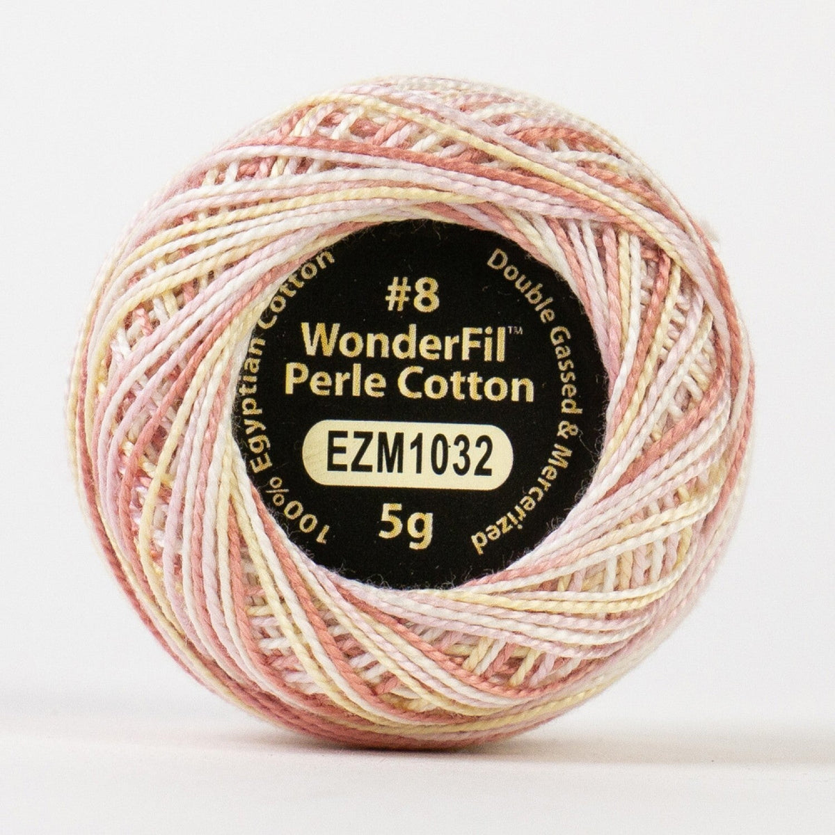 WonderFil Eleganza 8wt Variegated 1032 DOLLHOUSE
