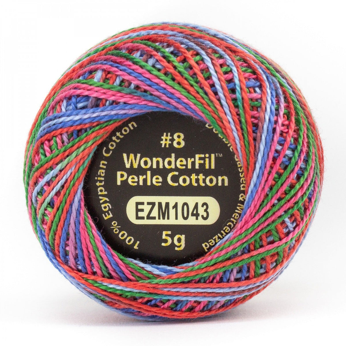 WonderFil Eleganza 8wt Variegated 1043 SUGAR RUSH