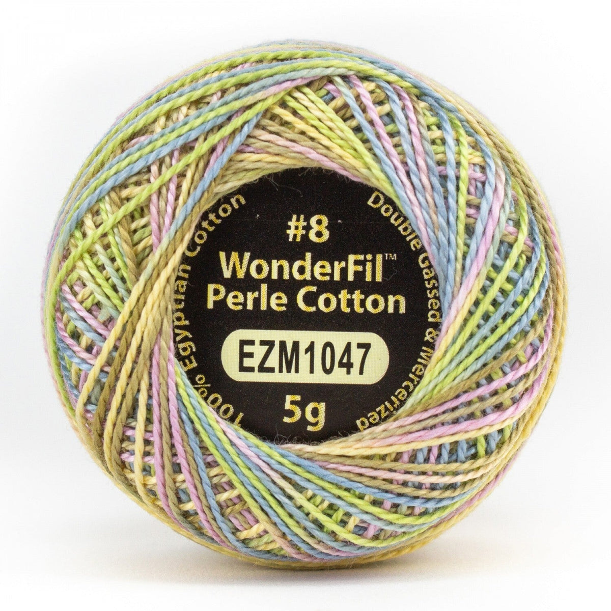 WonderFil Eleganza 8wt Variegated 1047 EGG HUNT