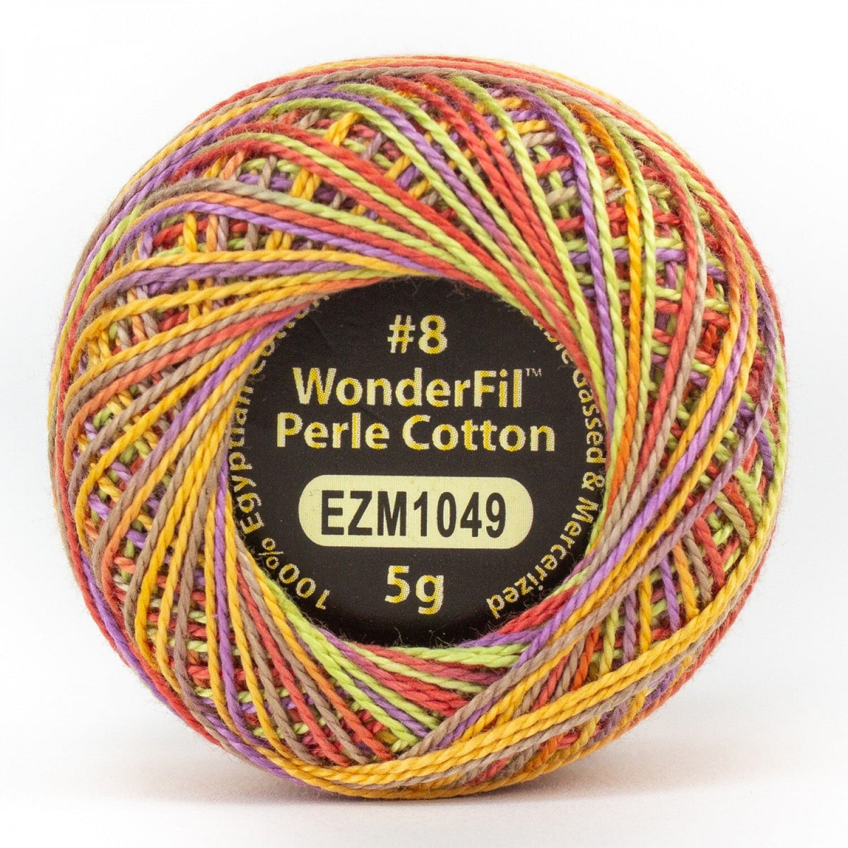 WonderFil Eleganza 8wt Variegated 1049 FESTIVAL