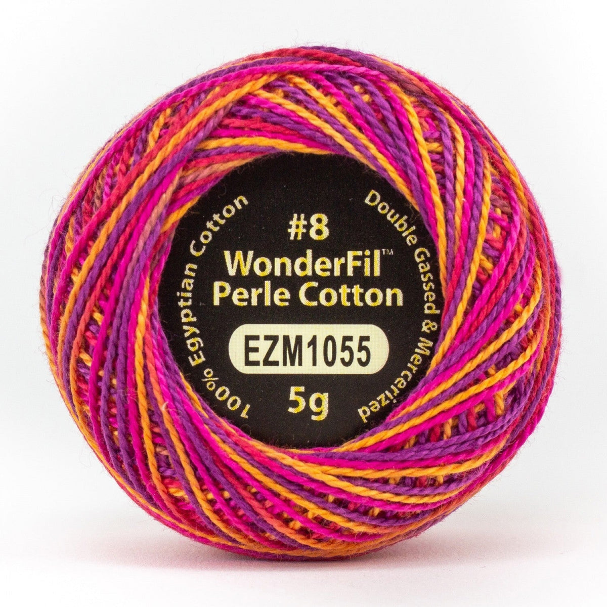 WonderFil Eleganza 8wt Variegated 1055 BALL PIT