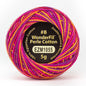 WonderFil Eleganza 8wt Variegated 1055 BALL PIT