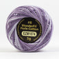 WonderFil Eleganza 8wt Variegated 1074 EGGPLANT SOUFFLE