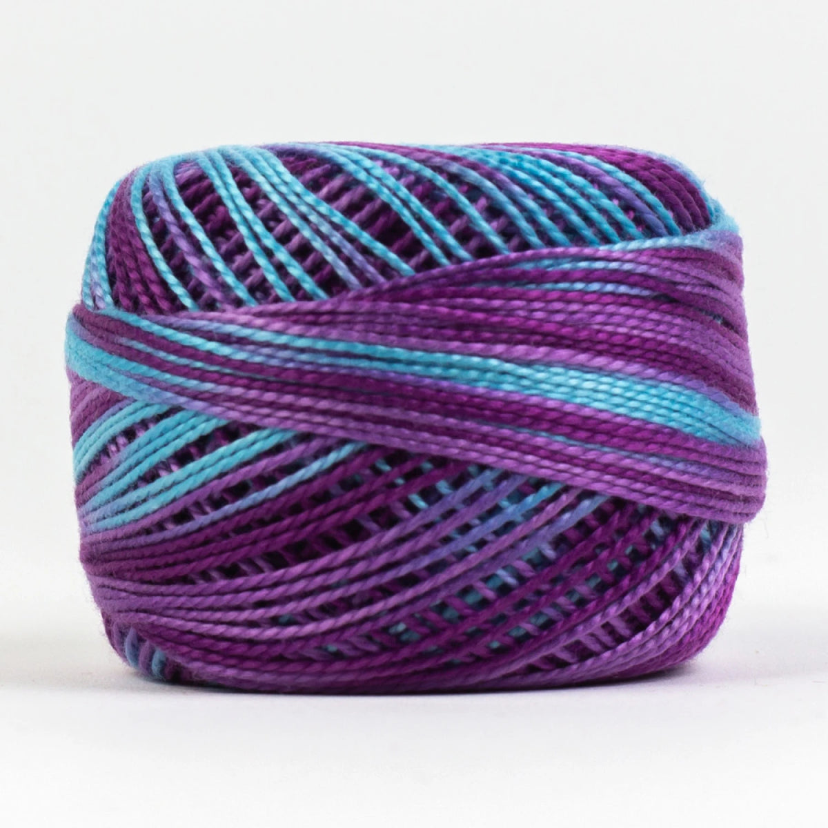 Eleganza 8wt Variegated Perle Cotton – Rock Pool 5g Ball 42yd