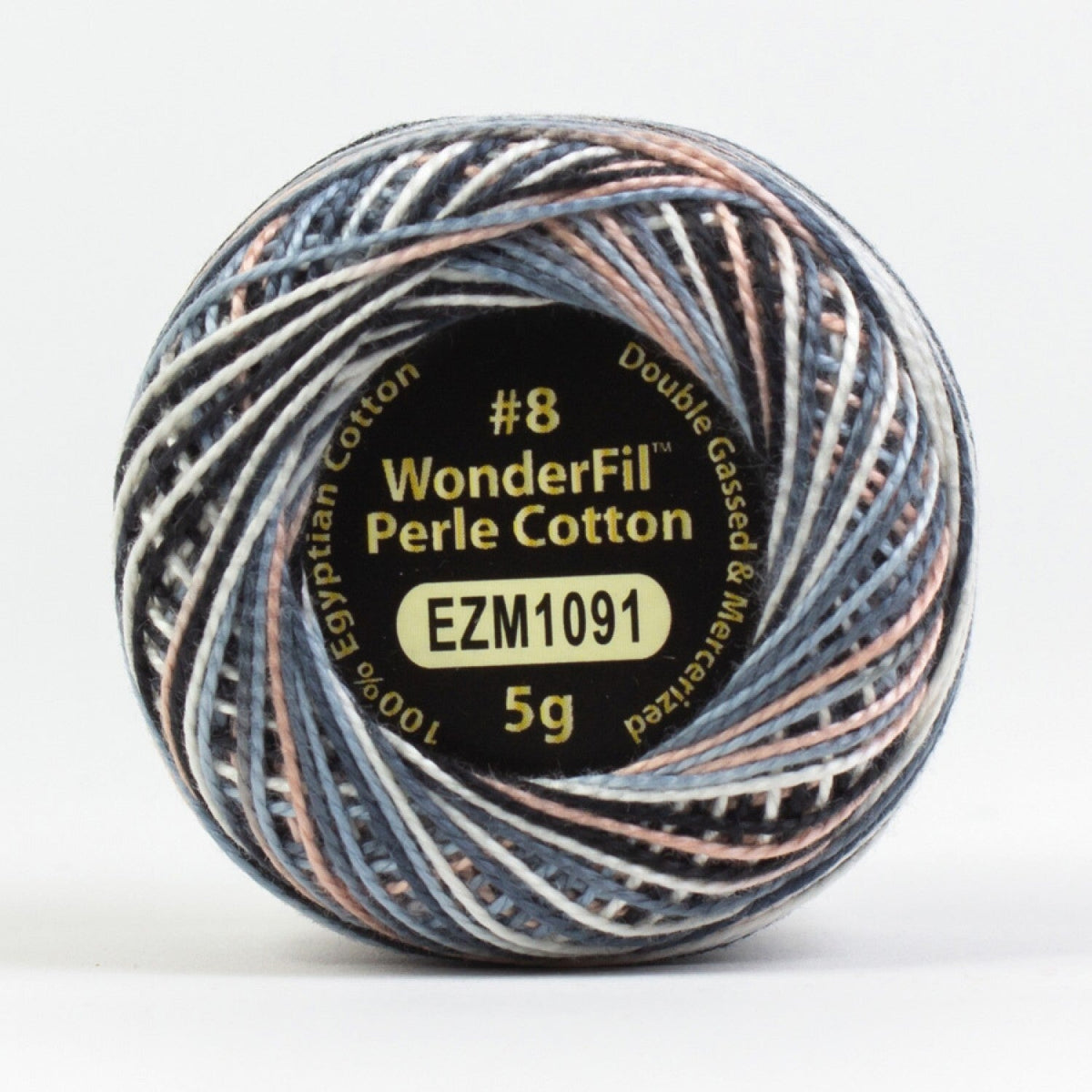 WonderFil Eleganza 8wt Variegated 1091 COMEDY