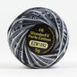 WonderFil Eleganza 8wt Variegated 1092 OVERCAST