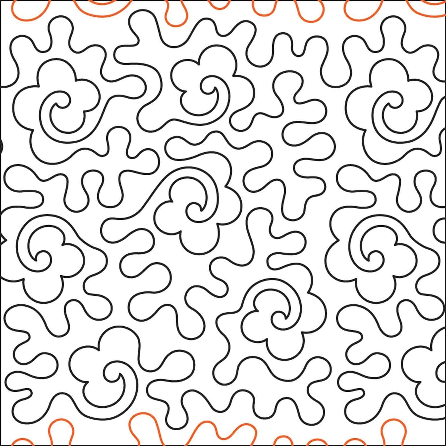 Paper Pantograph Rose Stipple 356 mm x 3658 mm , pattern making and craft projects