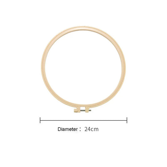 Plastic Embroidery and Cross Stitch Hoop - Round - 240 mm for embroidery, stitching and needlework