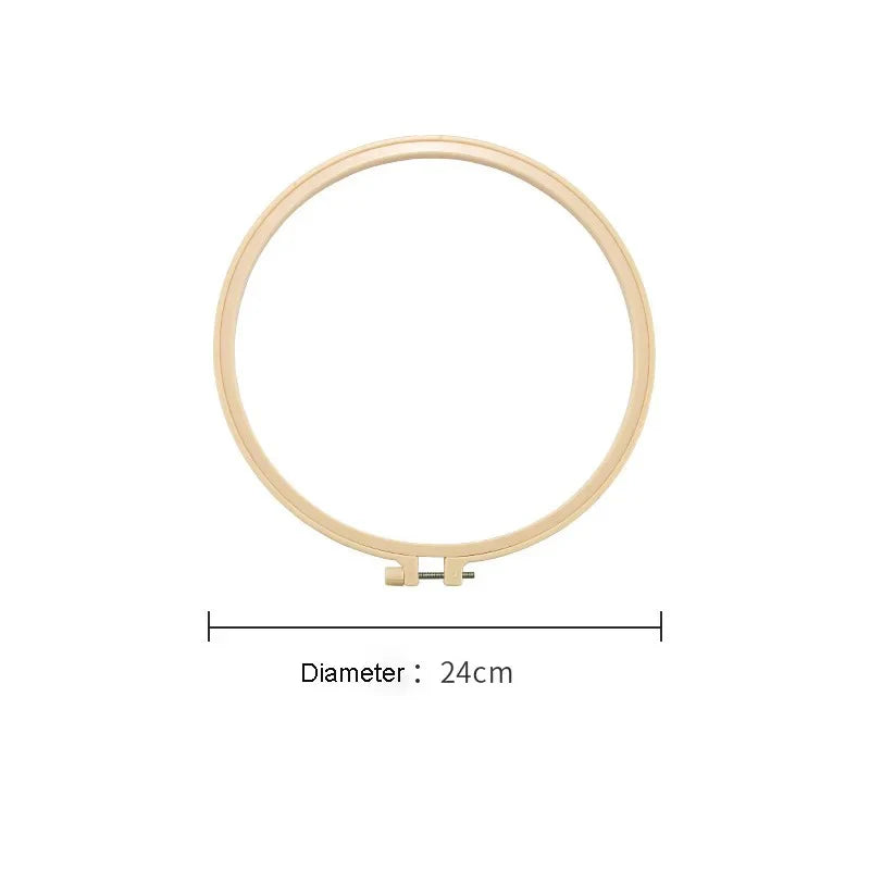 Plastic Embroidery and Cross Stitch Hoop - Round - 120 mm for embroidery, stitching and needlework