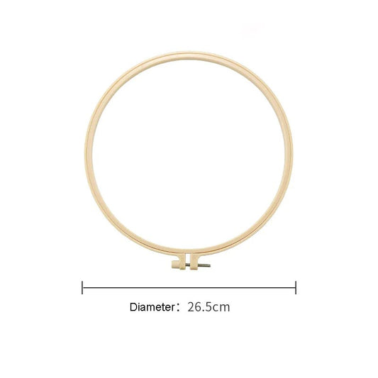 Plastic Embroidery and Cross Stitch Hoop - Round - 265 mm for embroidery, stitching and needlework