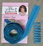 Reversible Coil Zipper - #5 - 3 Yards / 8 Slides for bag making and sewing projects