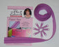 Reversible Coil Zipper 3 Yards - 8 Slides - Black Raspberry for bag making and sewing projects