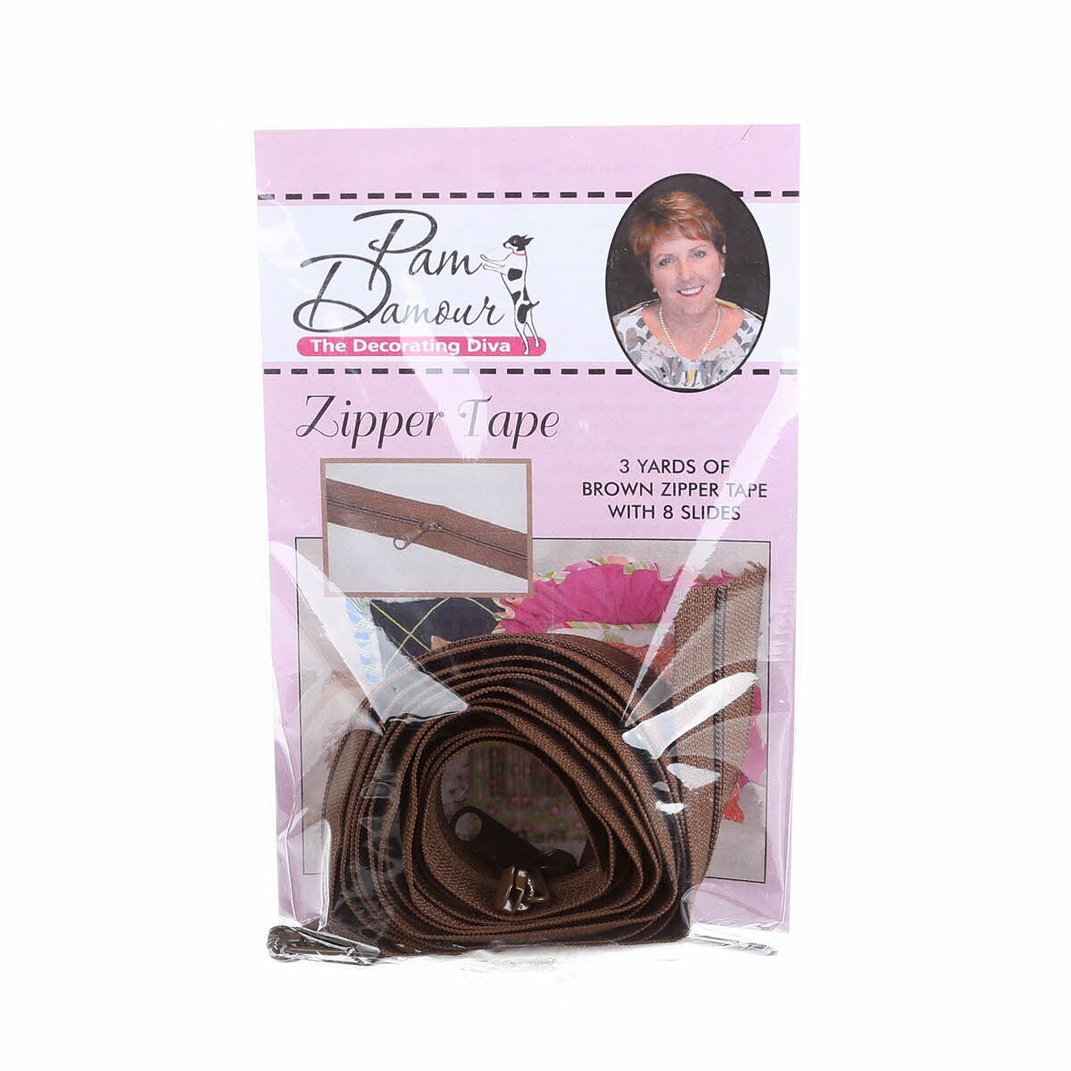 Reversible Coil Zipper - #5 - 3 Yards / 8 Slides for bag making and sewing projects