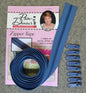 Reversible Coil Zipper - #5 - 3 Yards / 8 Slides for bag making and sewing projects