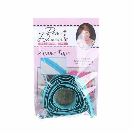 Reversible Coil Zipper - #5 - 3 Yards / 8 Slides for bag making and sewing projects
