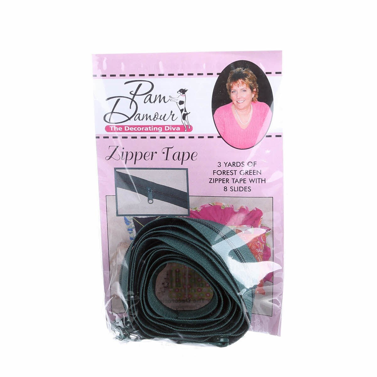 Reversible Coil Zipper - #5 - 3 Yards / 8 Slides for bag making and sewing projects