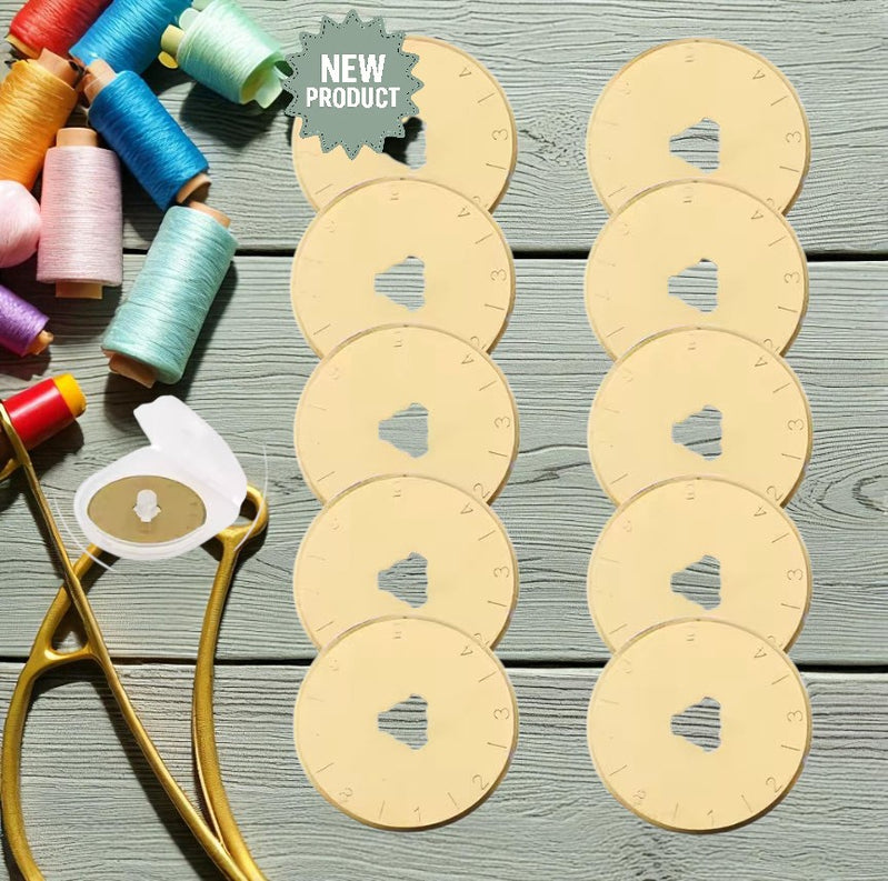 28mm Titanium Rotary Cutter Blades , quilting and fabric cutting
