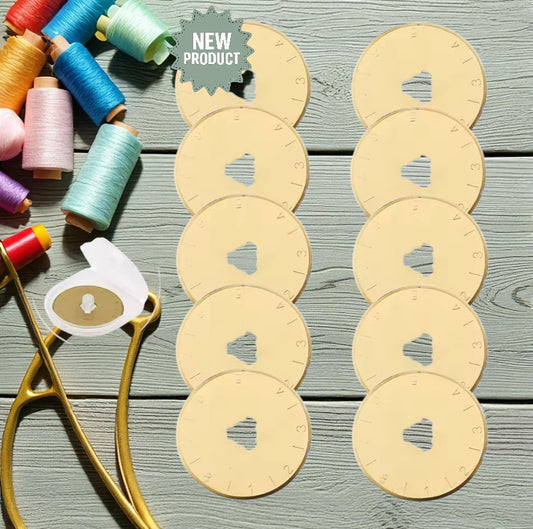 28mm Titanium Rotary Cutter Blades , quilting and fabric cutting
