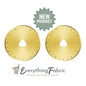 45mm Titanium Rotary Cutter Blades 2 Pack , quilting and fabric cutting