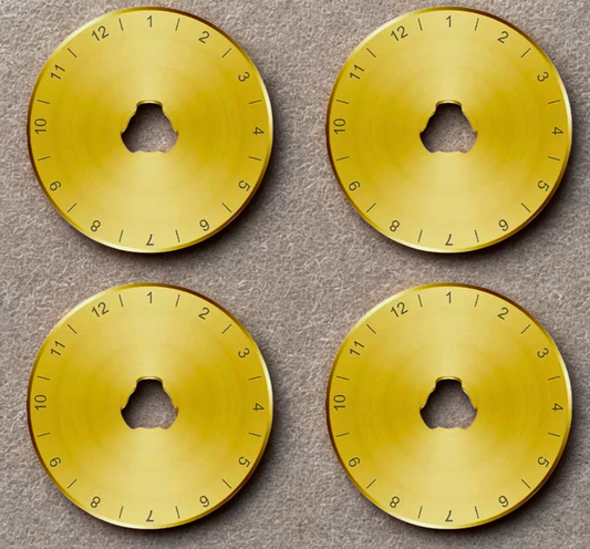 45mm Titanium Rotary Cutter Blades , quilting and fabric cutting
