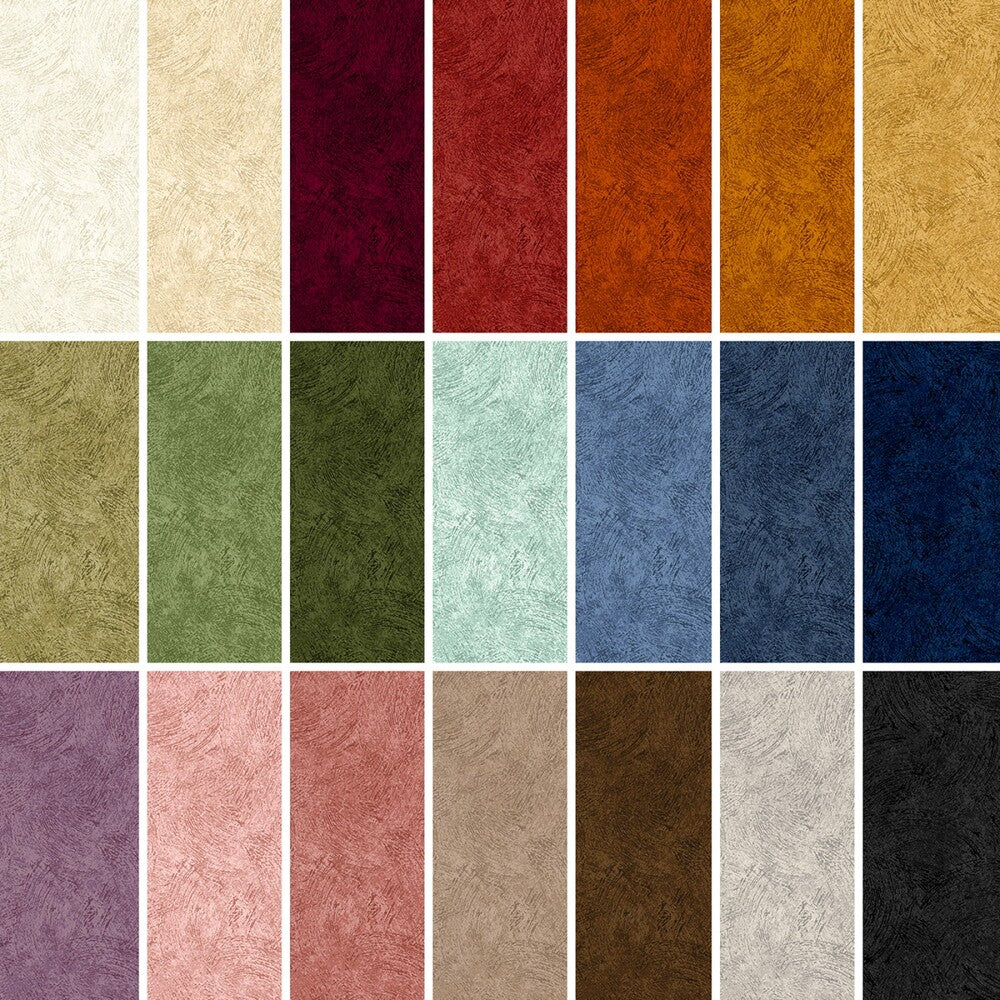 Brushstrokes - 127 mm Charm Pack x 42pc for patchwork, quilting and sewing