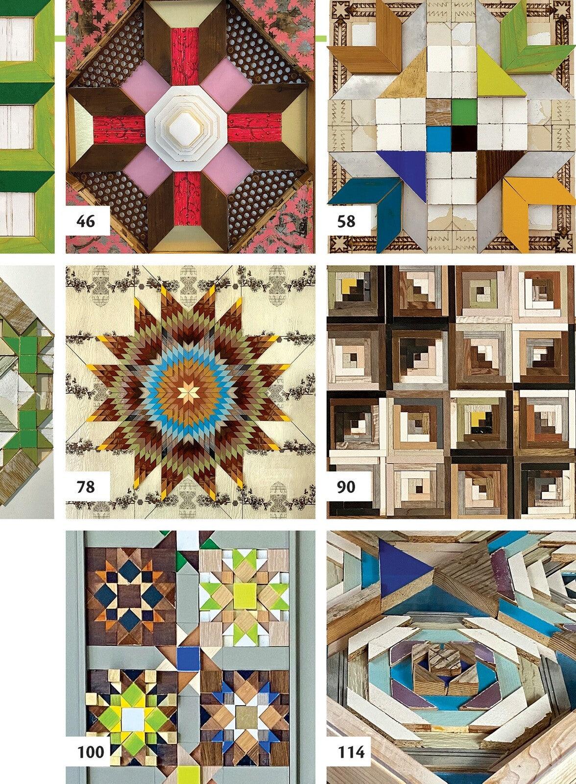 Wood Mosaic Projects: Classic Quilt Block Designs in Wood Book , quilting and craft projects