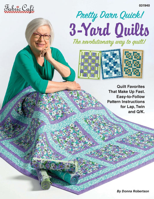 3-Yard Quilts - Pretty Darn Quick Book , quilting and craft projects