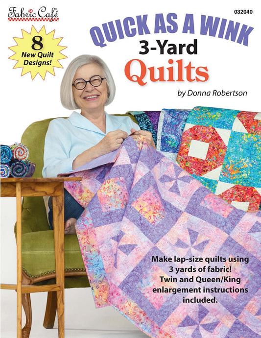 3-Yard Quilts - Quick As A Wink Book , quilting and craft projects