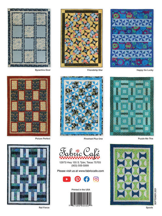 3-Yard Quilts - Quick & Easy Book , quilting and craft projects